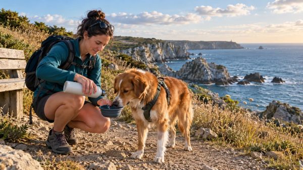 Découvrez comment une bouteille pour chien améliore vos balades
