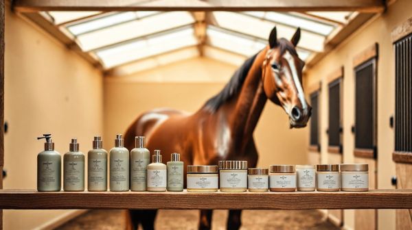 Découvrez les essentiels cosmétiques pour le soin des chevaux